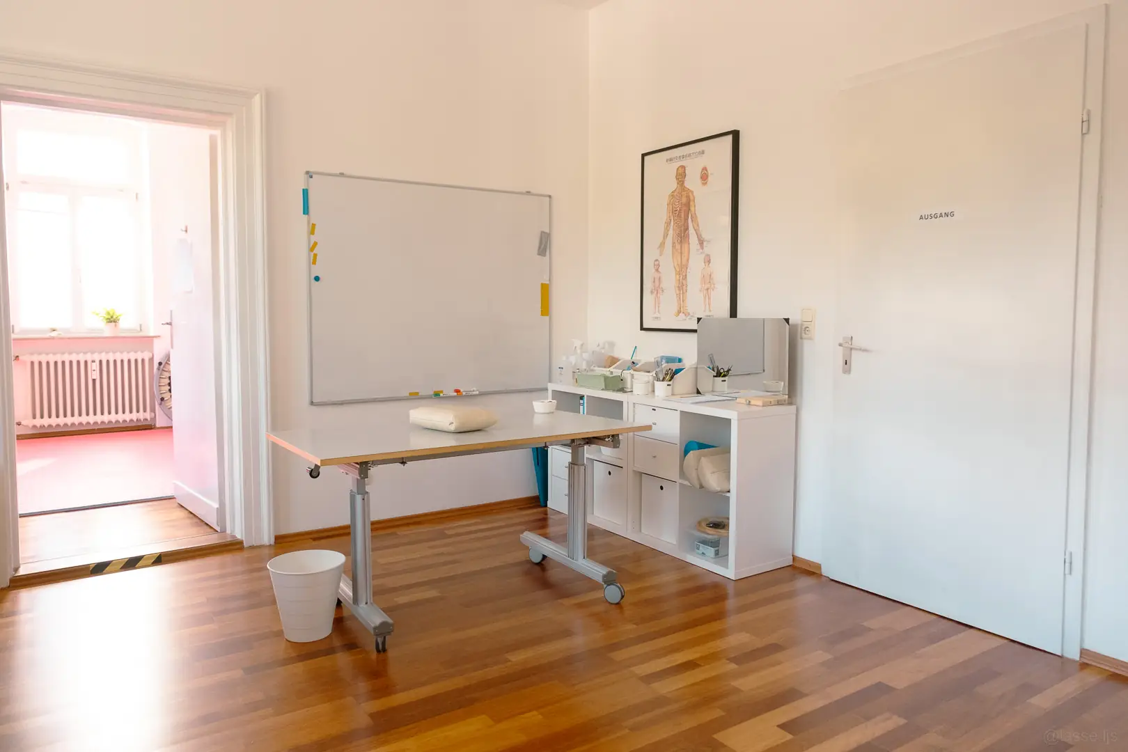 Ergotherapie Behandlung Hof — Behandlungsraum