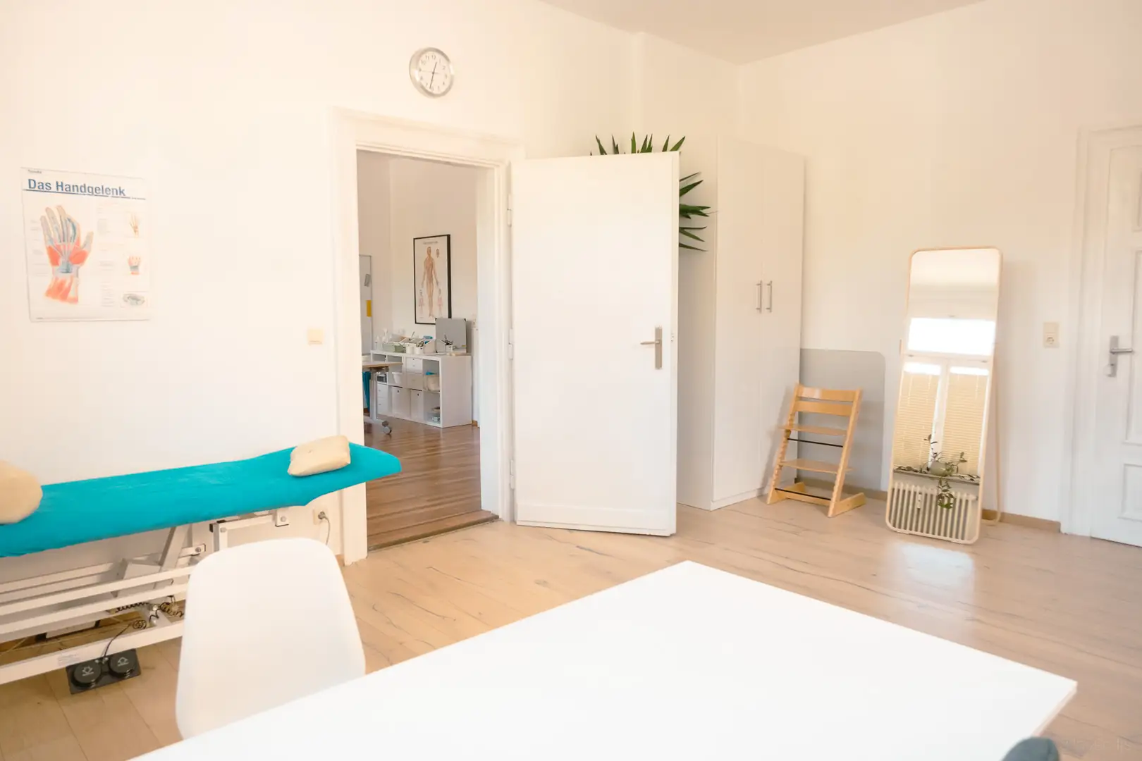 Ergotherapie Behandlung Hof — Behandlungsraum